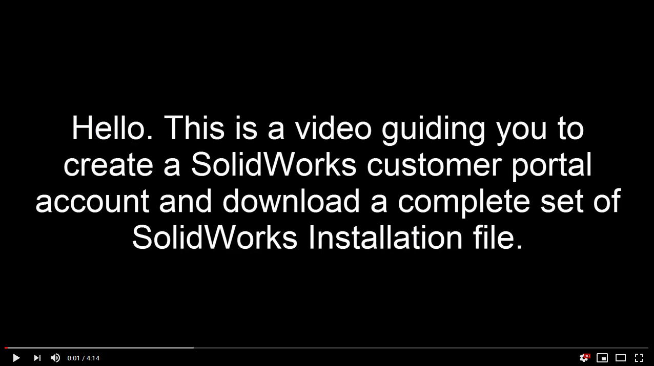 SOLIDWORKS 2020 Installation Video