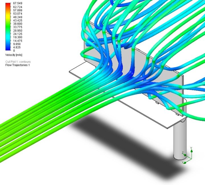 SOLIDWORKS 2018 SP1測試流體仿真