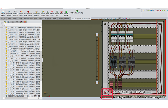 SOLIDWORKS Electrical三維布線路徑避讓的用法