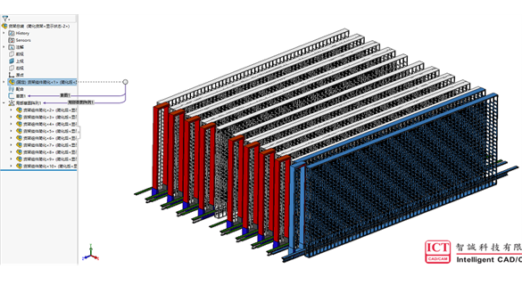 SOLIDWORKS優化大型裝配體—貨架